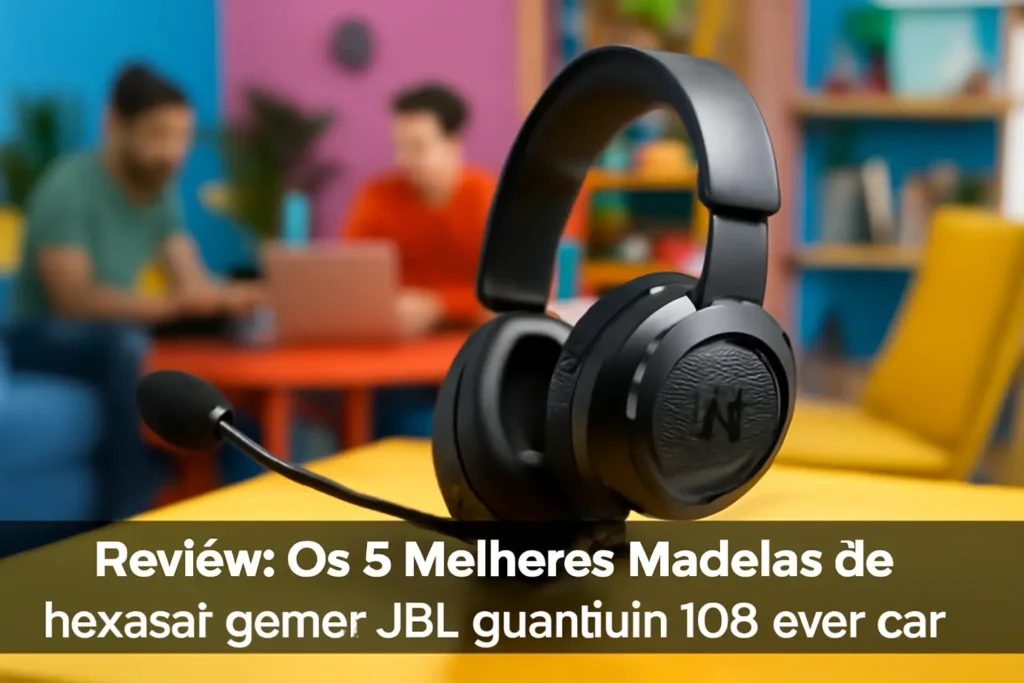 Os 5 Melhores Modelos de headset gamer JBL quantum 100 over ear