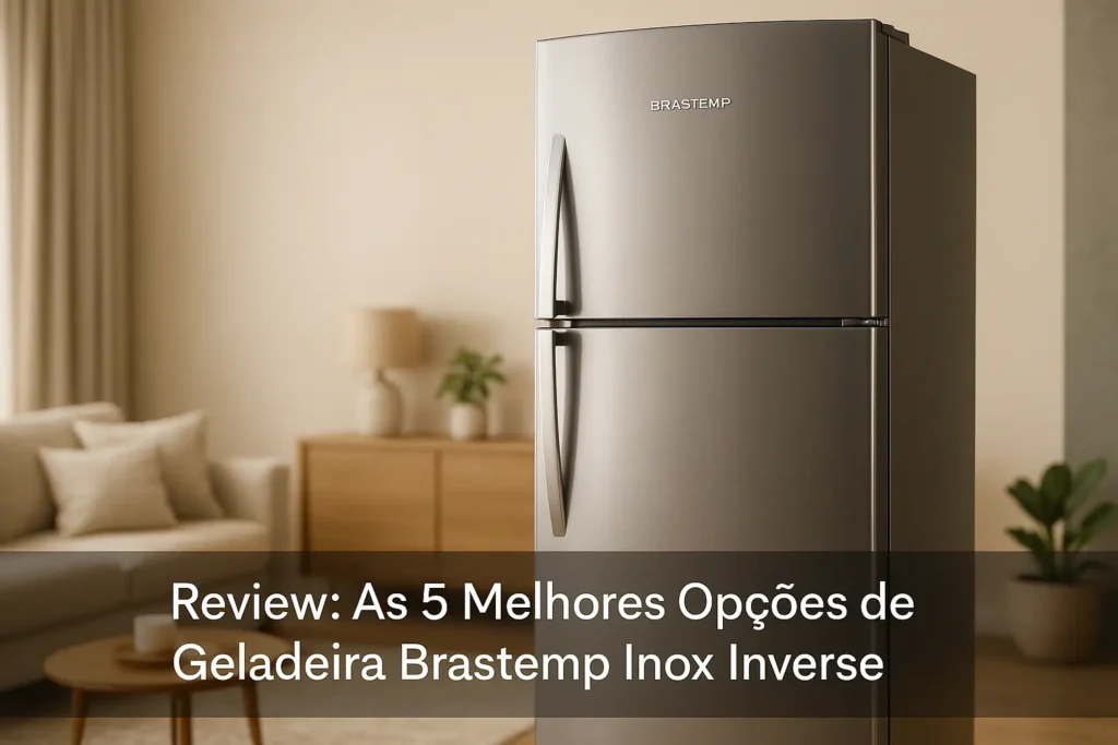 As 5 Melhores Opções de Geladeira Brastemp Inox Inverse