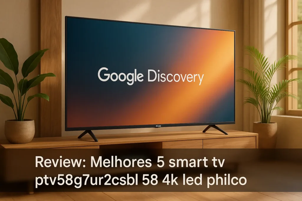 Melhores 5 smart tv ptv58g7ur2csbl 58 4k led philco