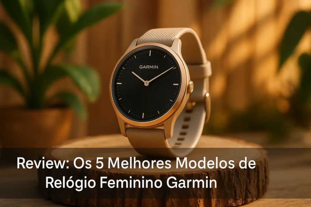 Os 5 Melhores Modelos de relogio feminino garmin