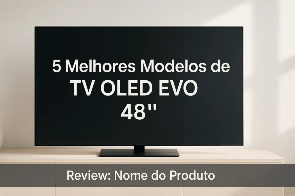 5 Melhores Modelos de TV OLED EVO 48