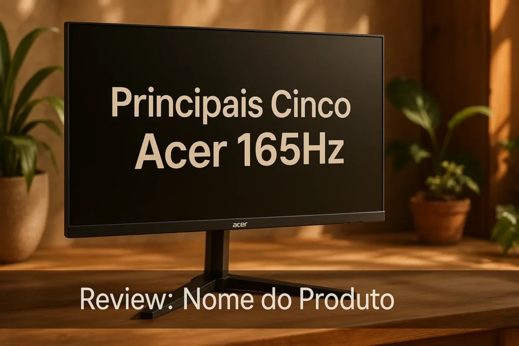 Principais Cinco Acer 165hz