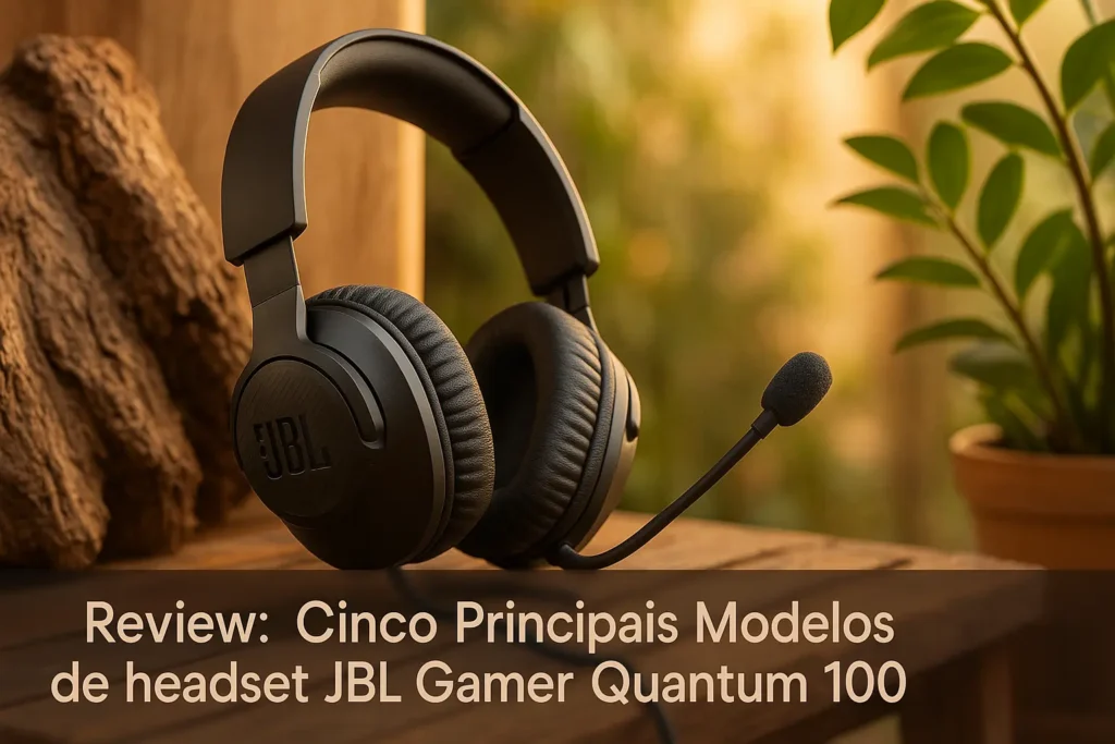 Cinco Principais Modelos de headset JBL gamer quantum 100