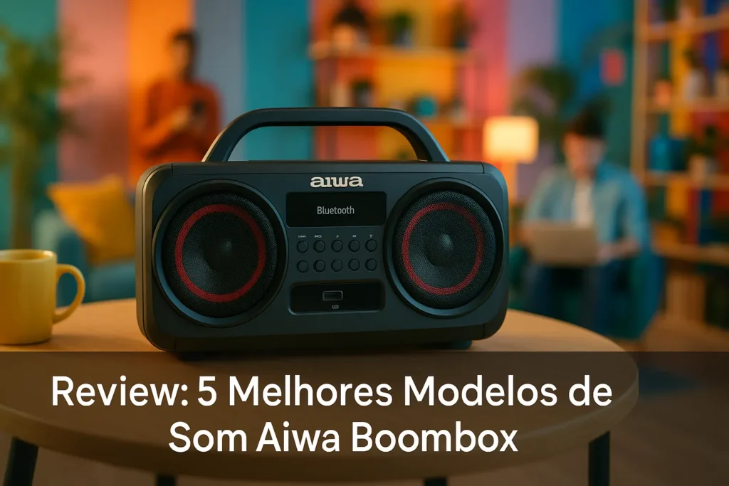 5 Melhores Modelos de som aiwa boombox