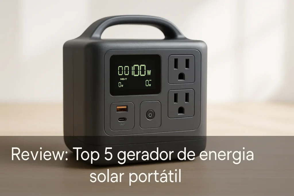Top 5 gerador de energia solar portatil