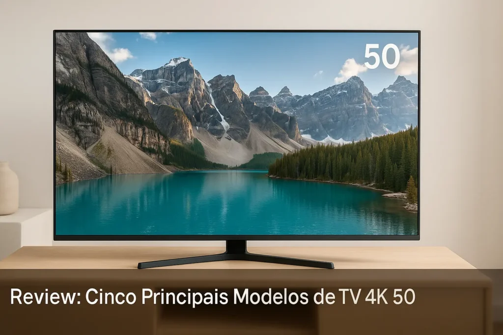 Cinco Principais Modelos de tv 4k 50 samsung