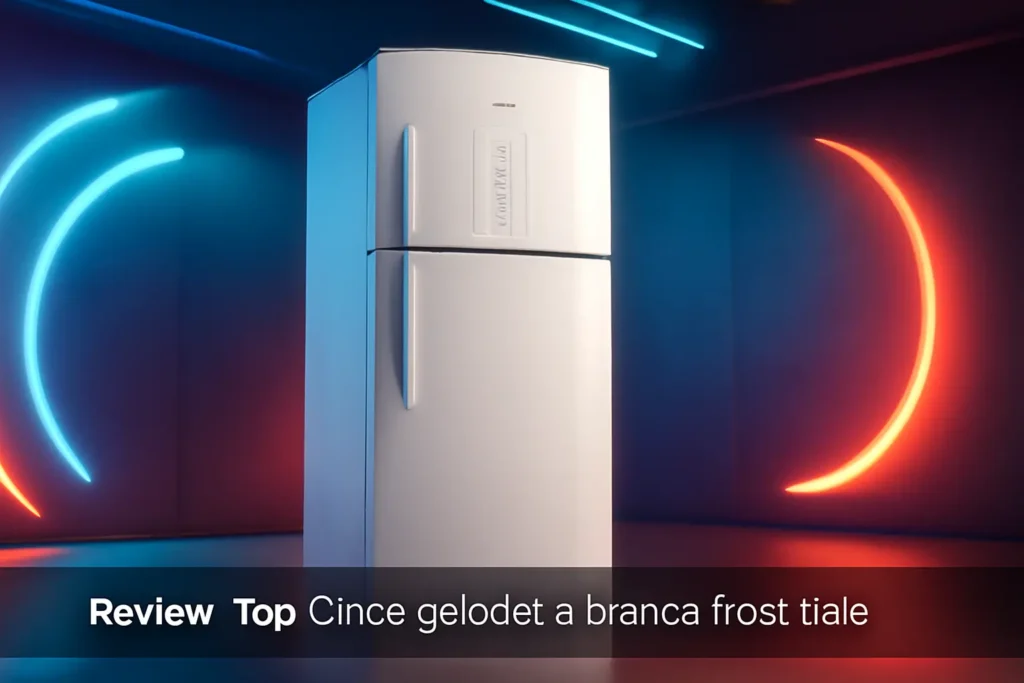 Top Cinco geladeira branca frost free