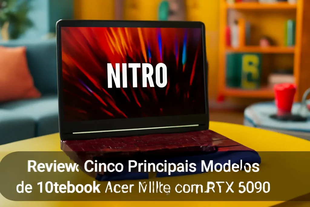 Cinco Principais Modelos de notebook Acer Nitro v RTX 3050