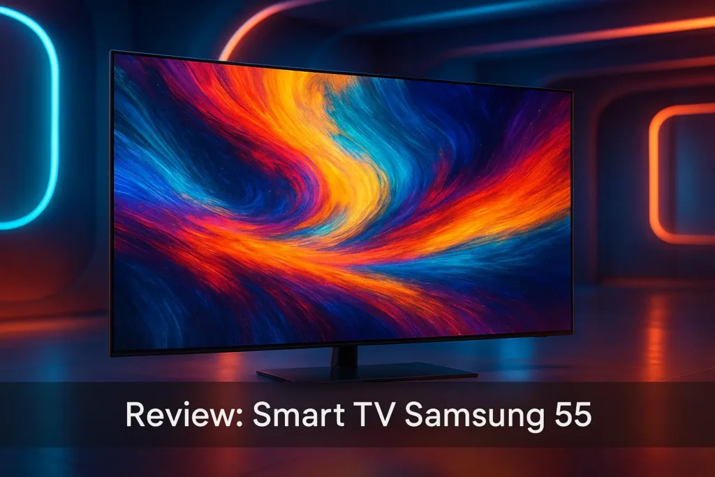 Principais 5 smartTV Samsung 55