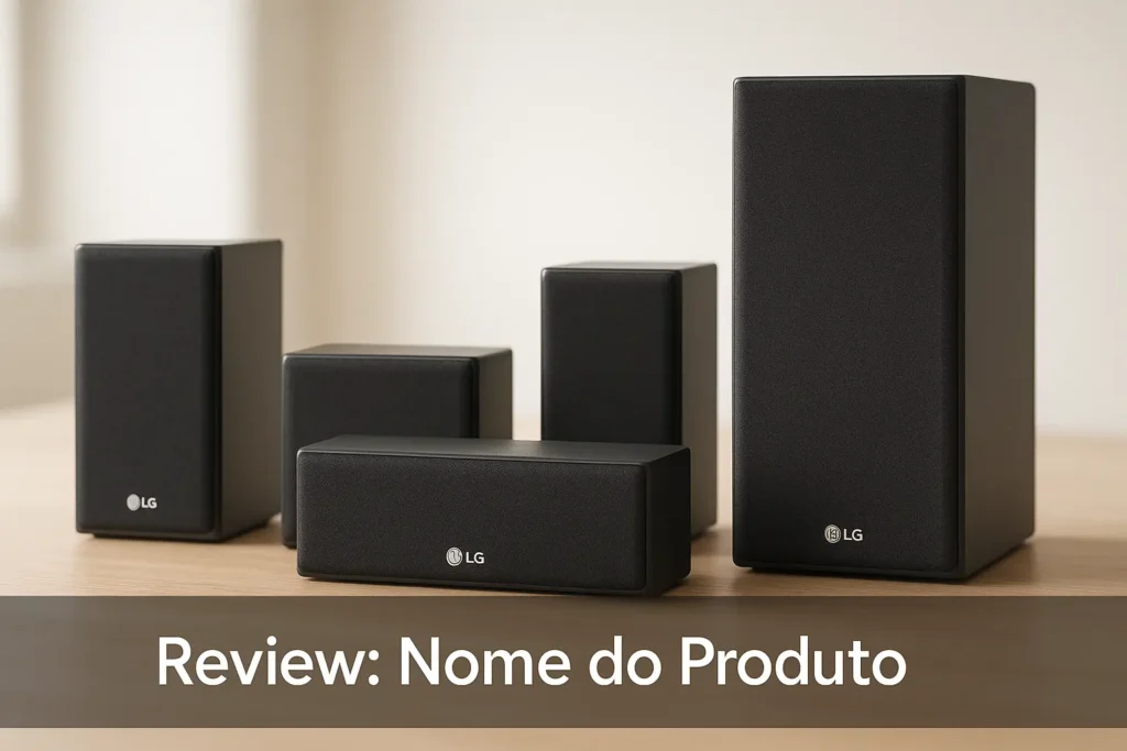 Top Cinco caixas de som LG