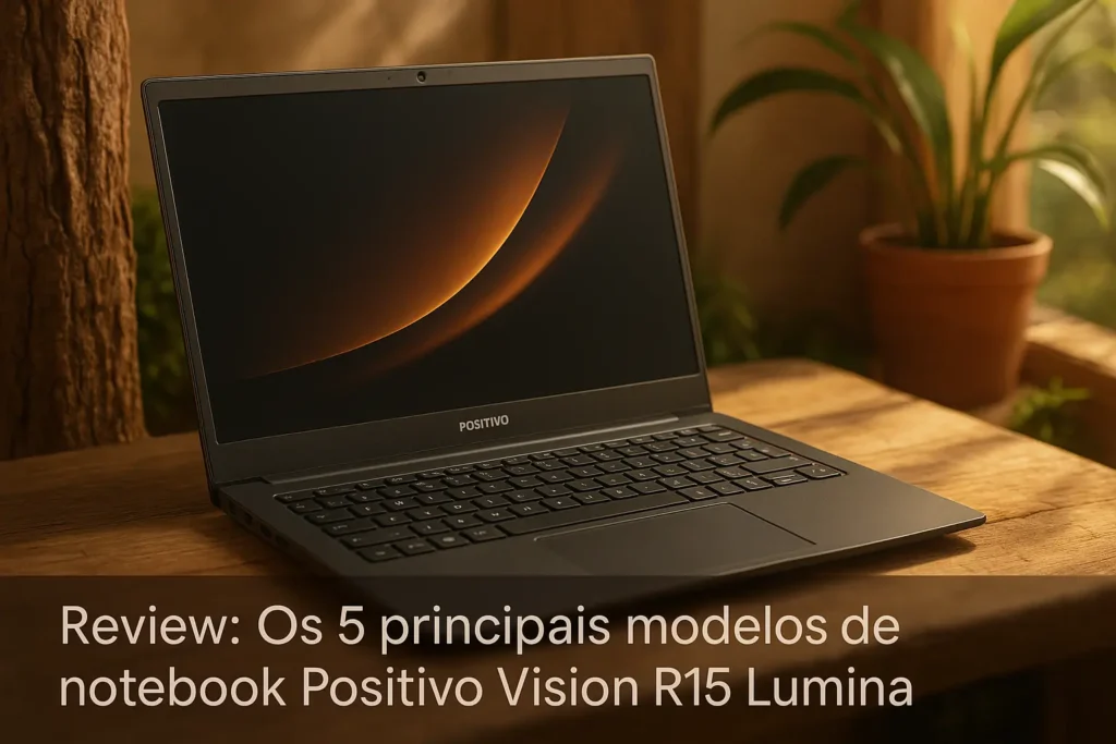 Os 5 Principais Modelos de notebook Positivo vision r15 lumina bar