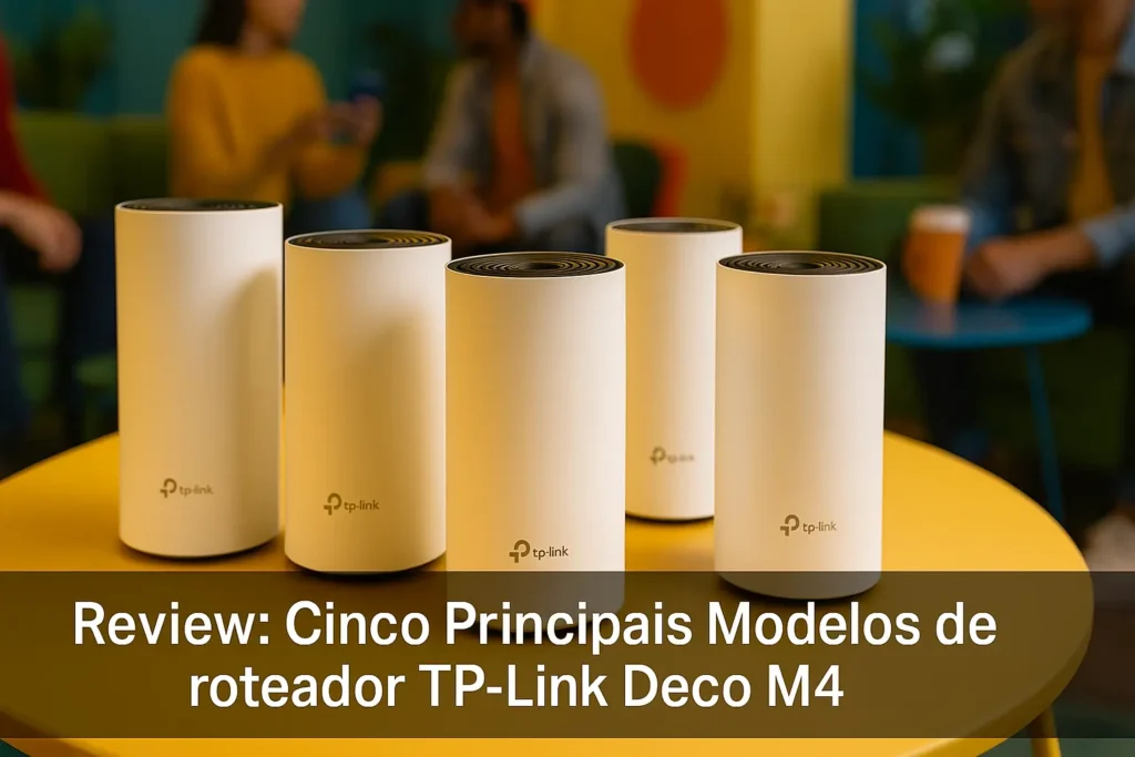 Cinco Principais Modelos de roteador TP Link Deco m4