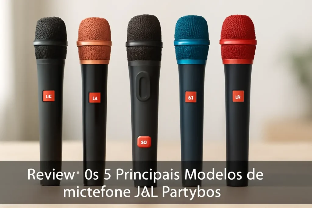 Os 5 Principais Modelos de microfone JBL partybox