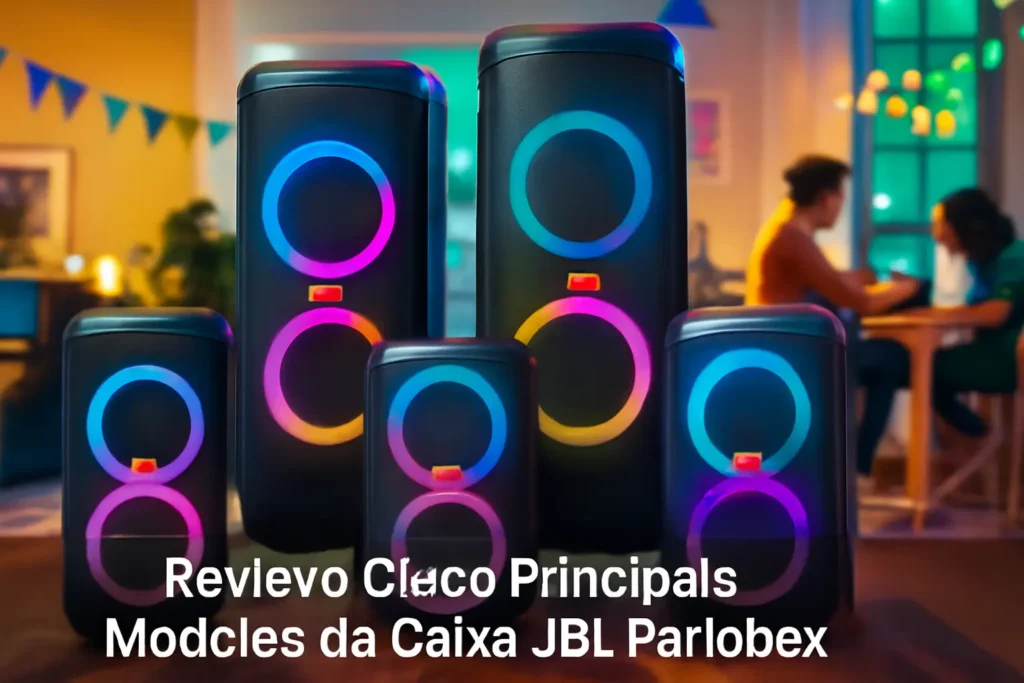 Cinco Principais Modelos de caixa JBL partybox
