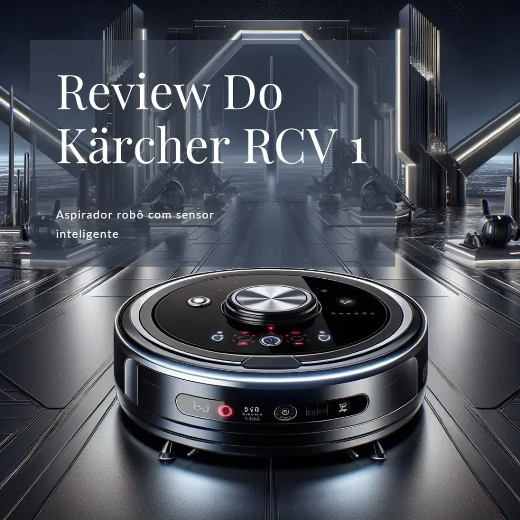 Kärcher Robô Aspirador RCV 1 com sensor inteligente