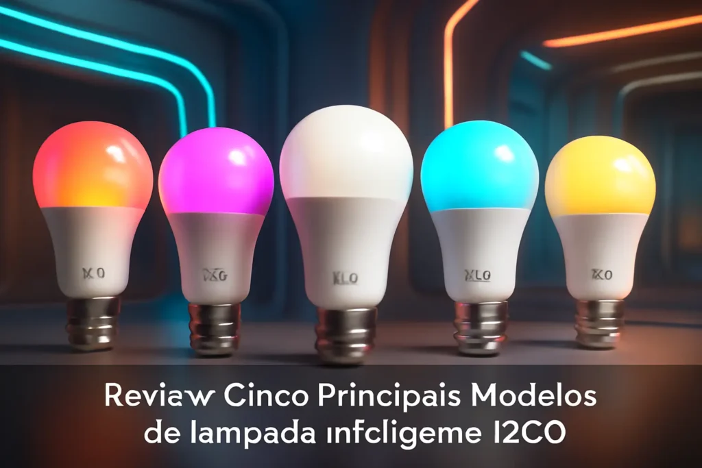 Cinco Principais Modelos de lampada inteligente i2GO