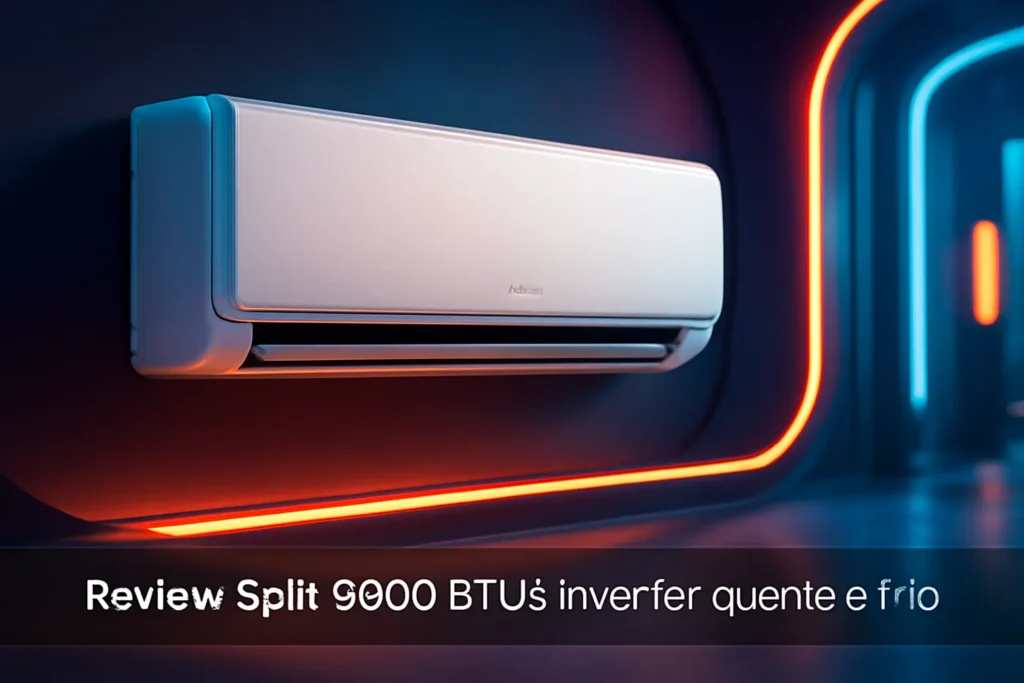 Principais 5 split 9000 btus inverter quente frio