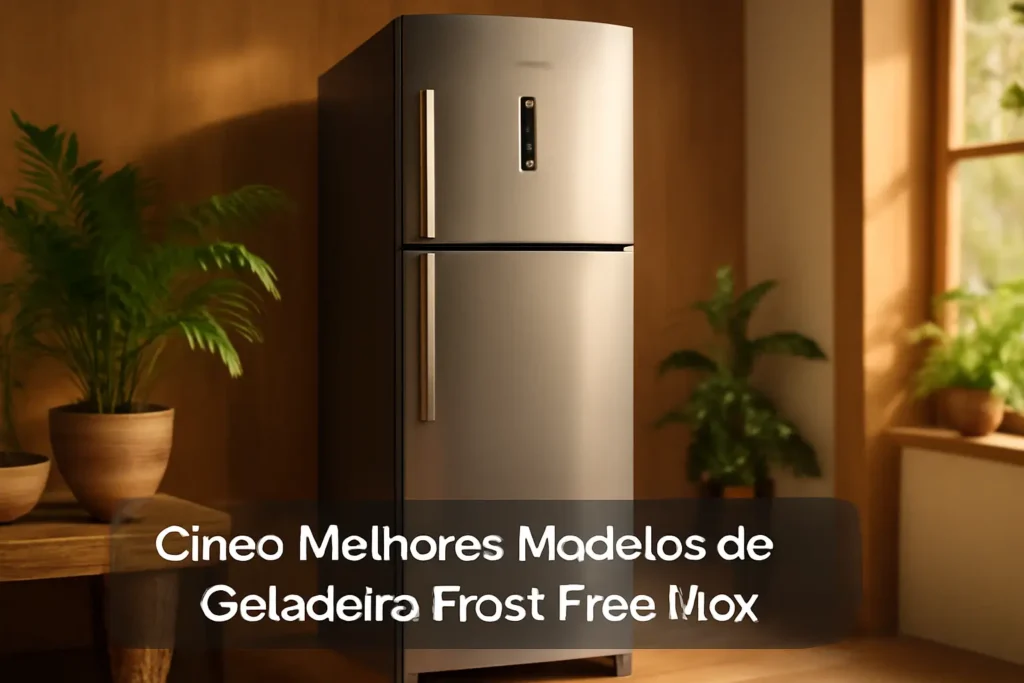 Cinco Melhores Modelos de Geladeira Frost Free inox