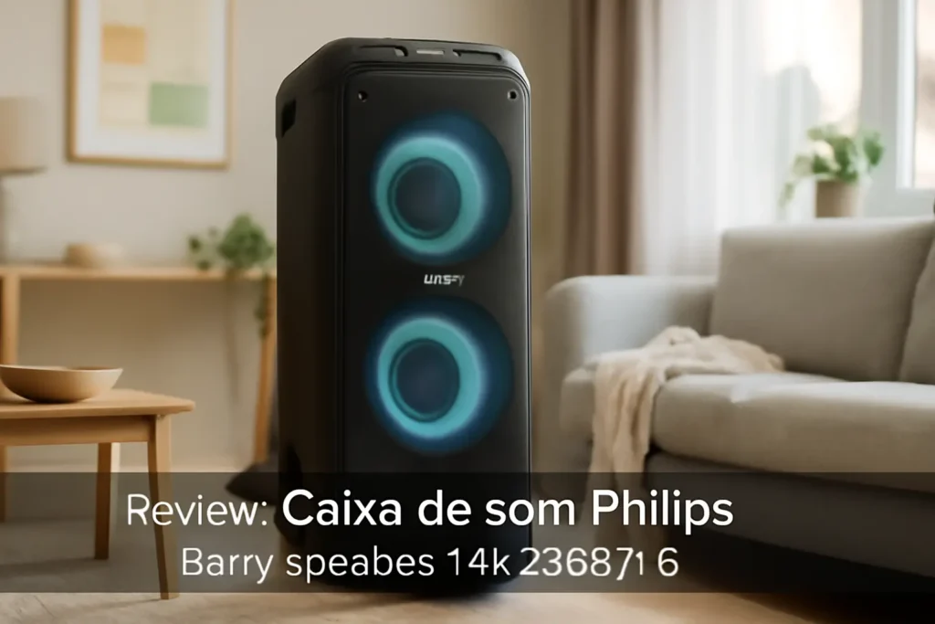 Top Cinco Caixa de som Philips party speaker tax4209/78