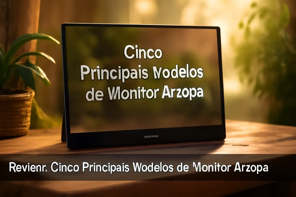 Cinco Principais Modelos de monitor arzopa