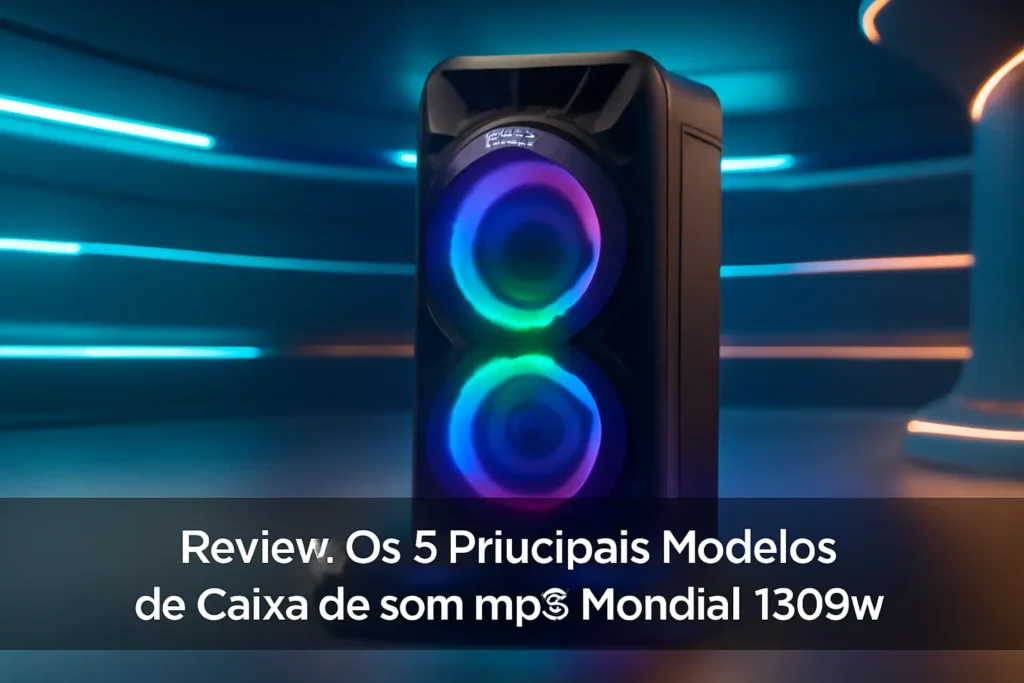 Os 5 Principais Modelos de Caixa de som mp3 Mondial 1500w