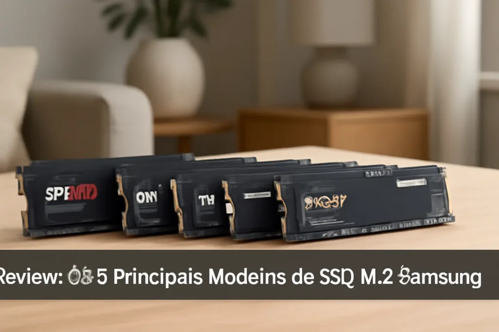 Os 5 Principais Modelos de  SSD m2 Samsung