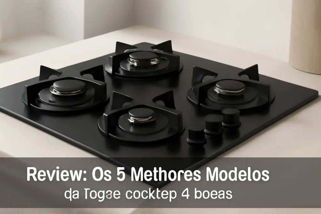 Os 5 Melhores Modelos de fogão cooktop 4 bocas