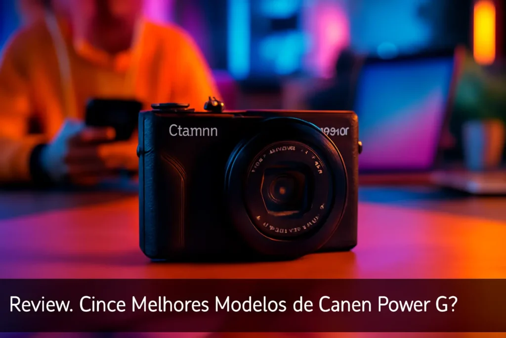 Cinco Melhores Modelos de Canon power g7