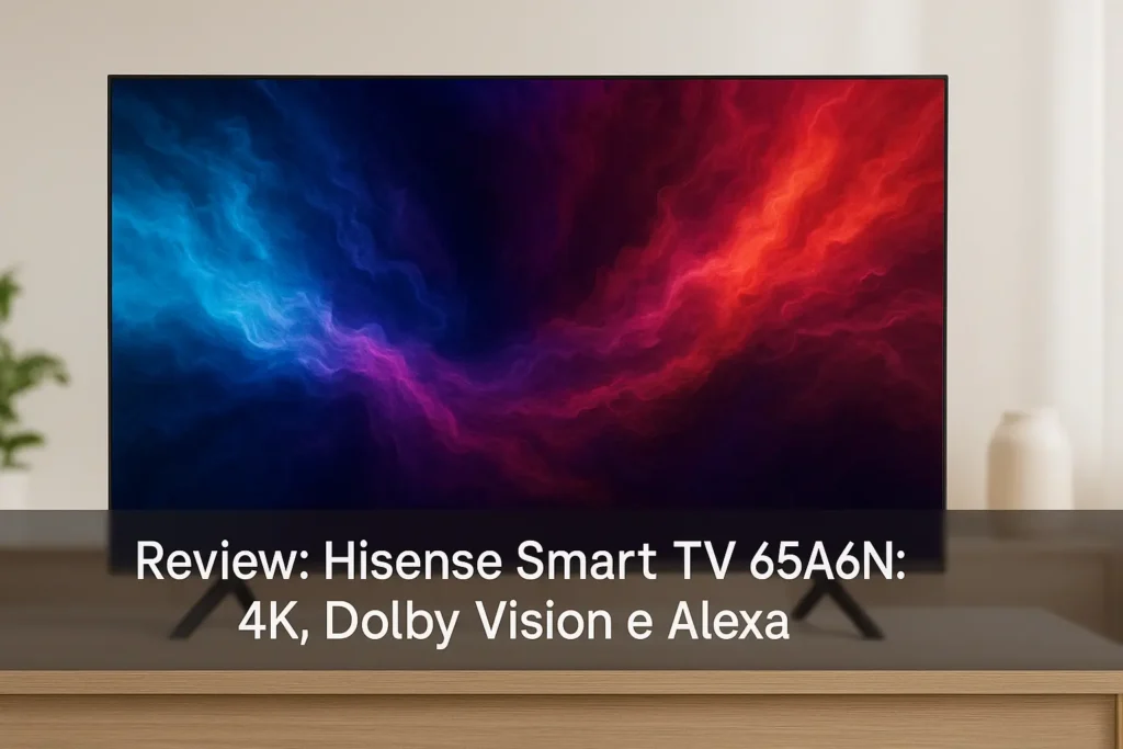 Hisense Smart TV 65A6N: 4K, Dolby Vision e Alexa