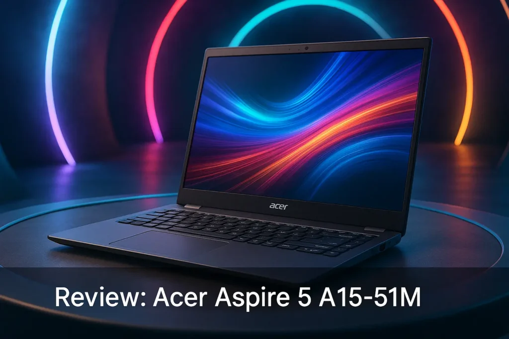 Notebook Acer Aspire 5 A15-51M: Potência, agilidade e IA no dia a dia