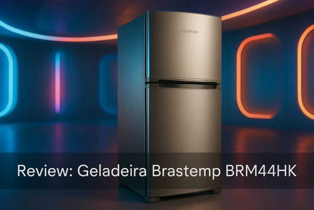 Geladeira Brastemp BRM44HK: Moderna, espaçosa e prática