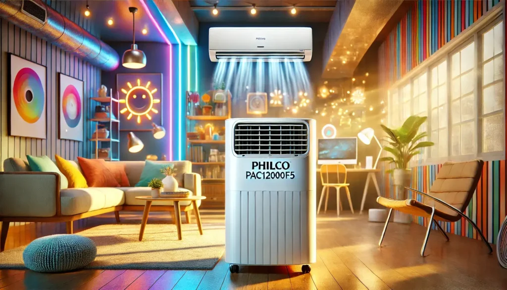 Ar-Condicionado Portátil Philco PAC12000F5 12.000 BTUs Só Frio 220V