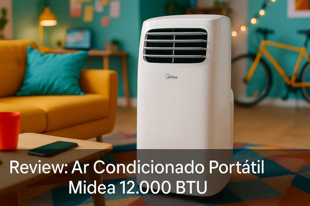 Ar Condicionado Portátil Midea 12000 BTU: Silencioso, potente e fácil de instalar
