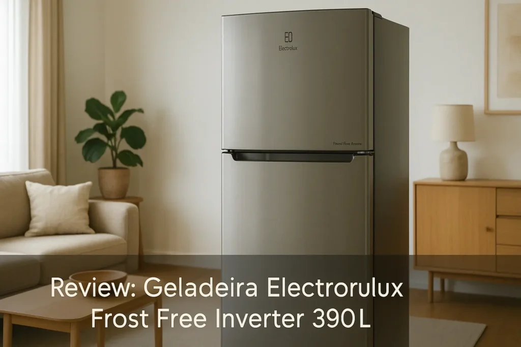 Geladeira Electrolux Frost Free Inverter 390L: silenciosa, econômica e inteligente