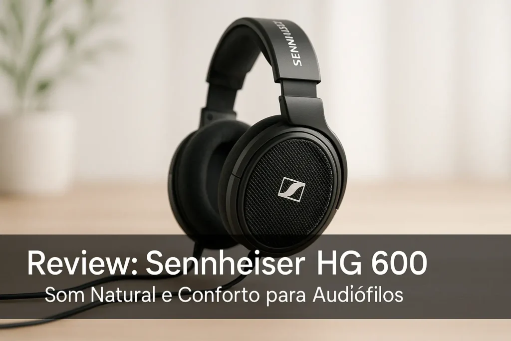 Sennheiser HG 600: Som Natural e Conforto para Audiófilos