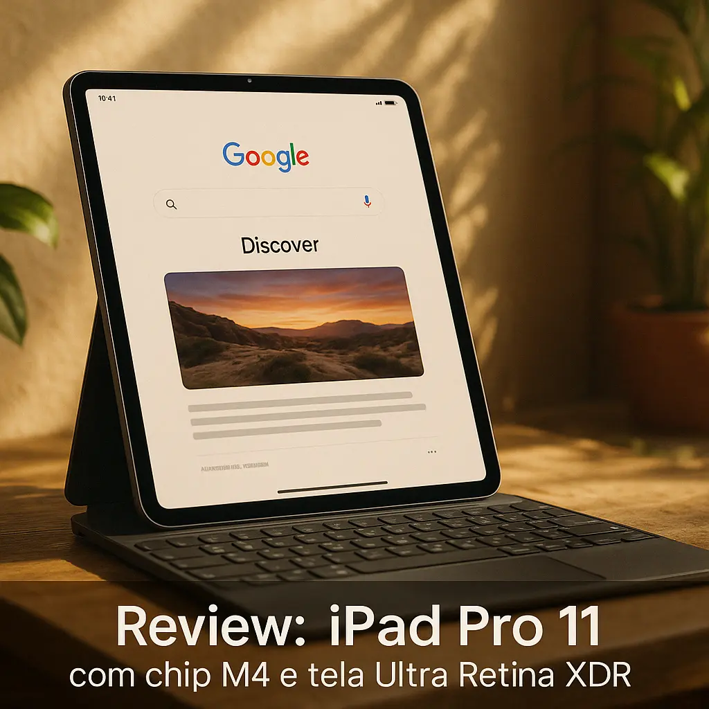 iPad Pro 11 com chip M4 e tela Ultra Retina XDR