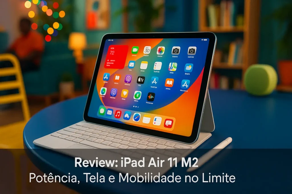 iPad Air 11 M2: Potência, Tela e Mobilidade no Limite