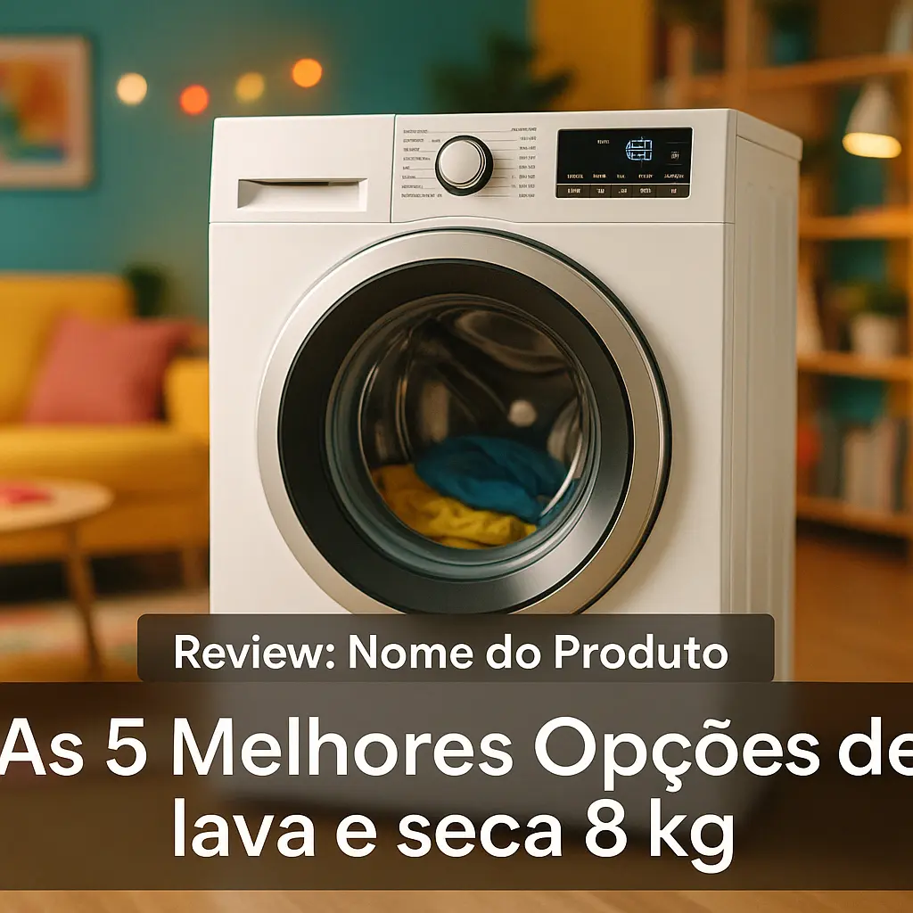As 5 Melhores Opções de lava e seca 8 kg