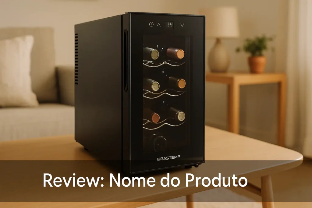 Top 5 Opções de adega para 8 garrafas brastemp