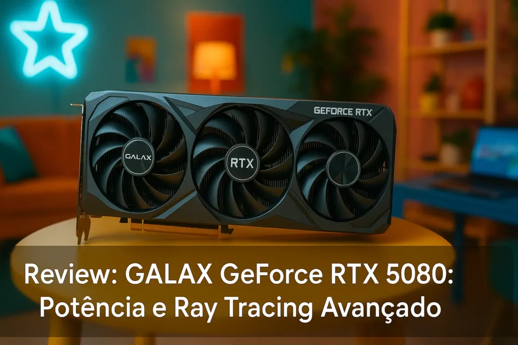 GALAX GeForce RTX 5080: Potência e Ray Tracing Avançado