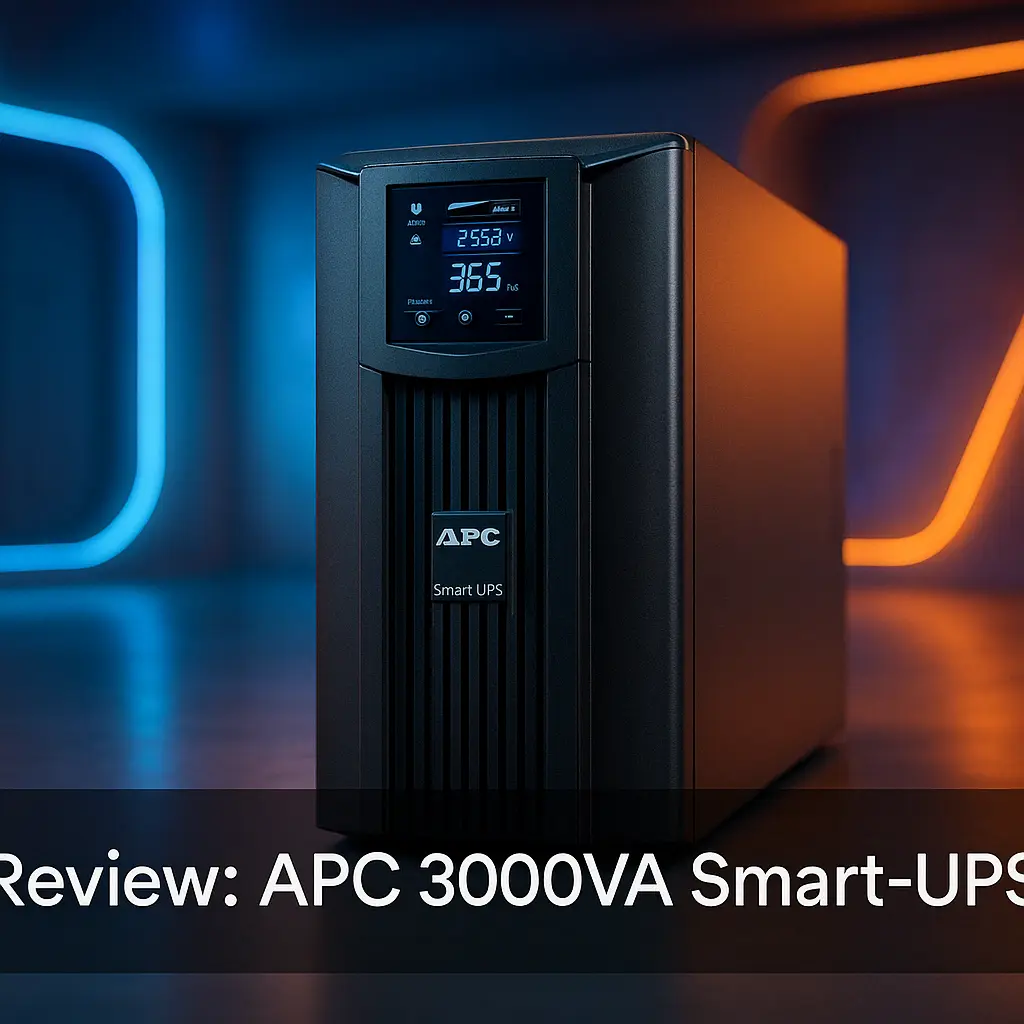 APC 3000VA Smart UPS: Backup Profissional e Confiável