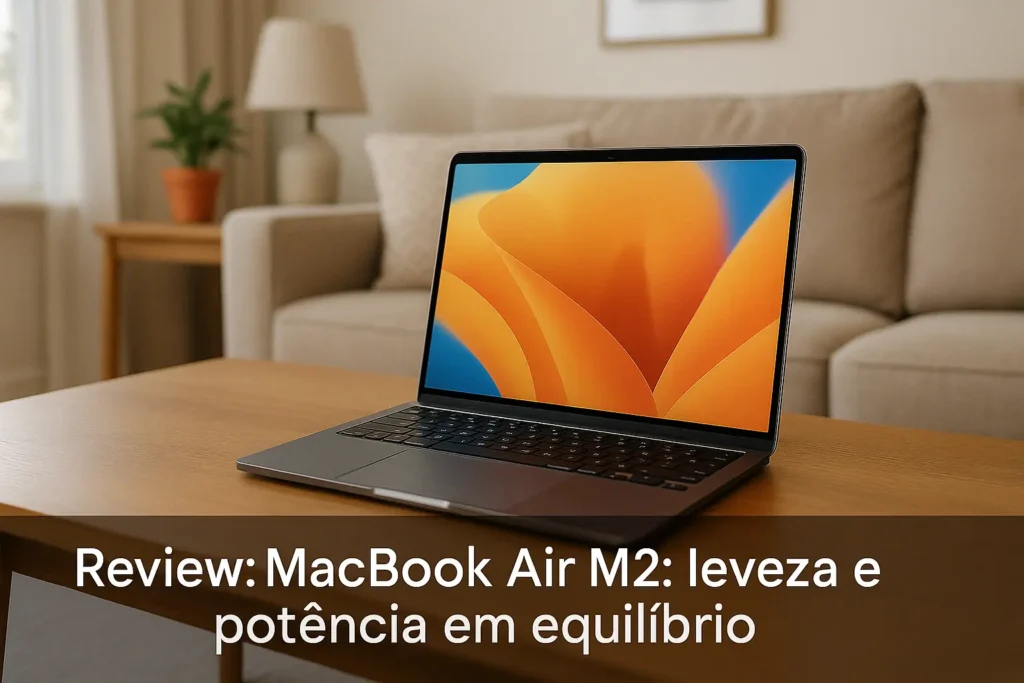 MacBook Air M2: leveza e potência em equilíbrio
