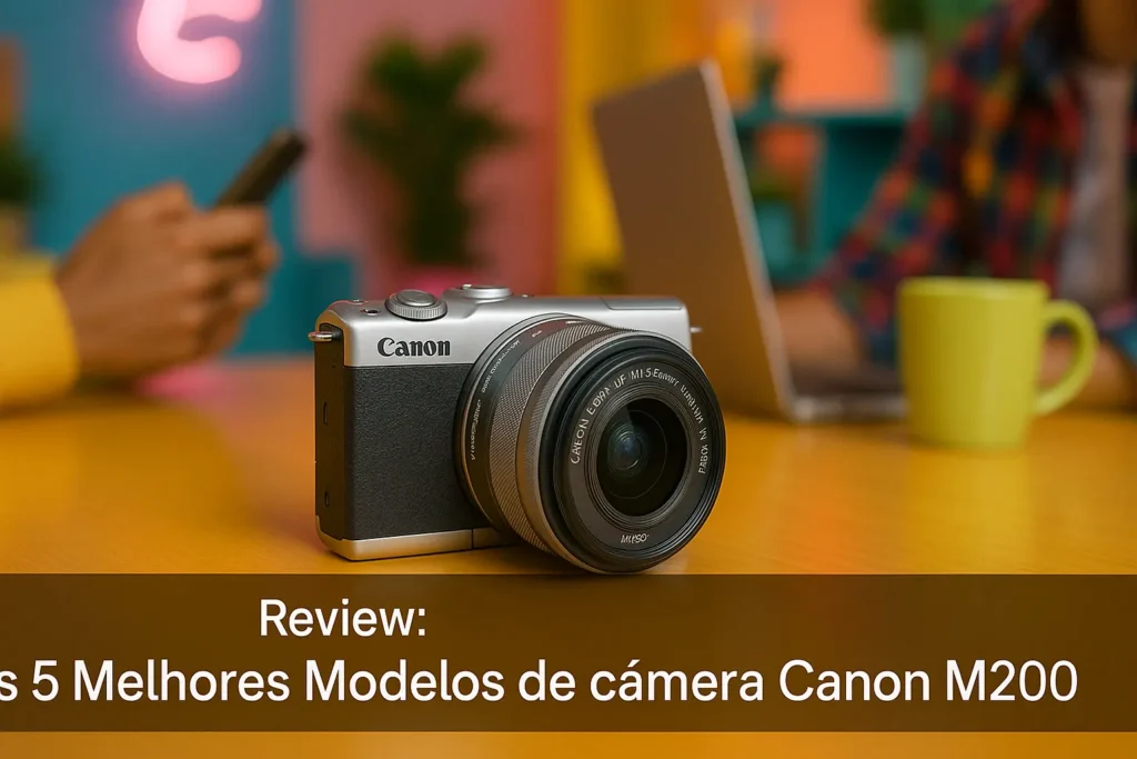 Os 5 Melhores Modelos de camera Canon m200