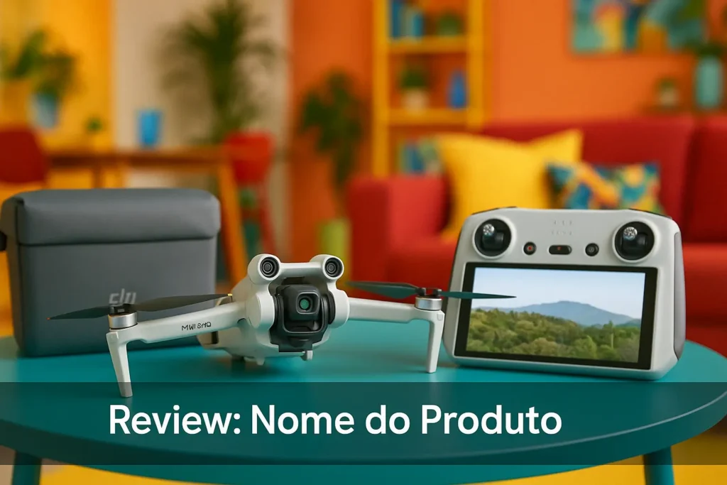 Drone DJI Mini 3 Pro Fly More Kit com Tela: leve, potente e portátil
