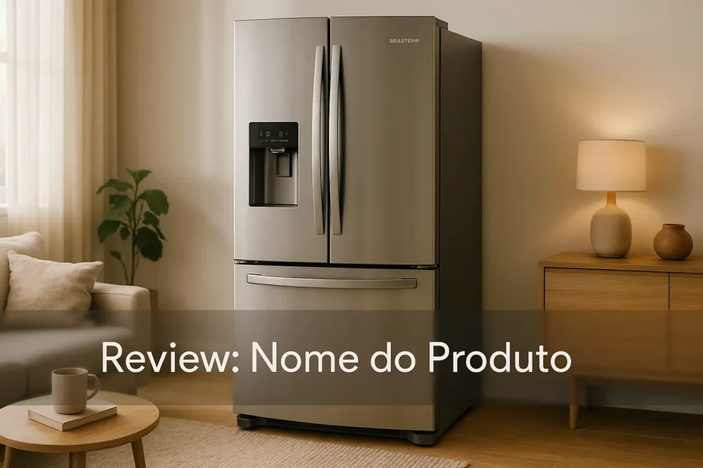 Geladeira Brastemp French Door 554L Frost Free Inox