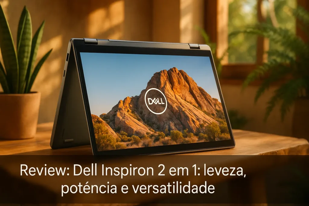 Dell Inspiron 2 em 1: leveza, potência e versatilidade