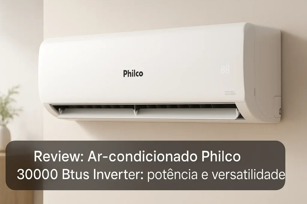 Ar-condicionado Philco 30000 Btus Inverter: potência e versatilidade