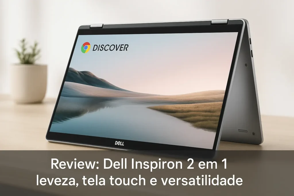 Dell Inspiron 2 em 1: leveza, tela touch e versatilidade