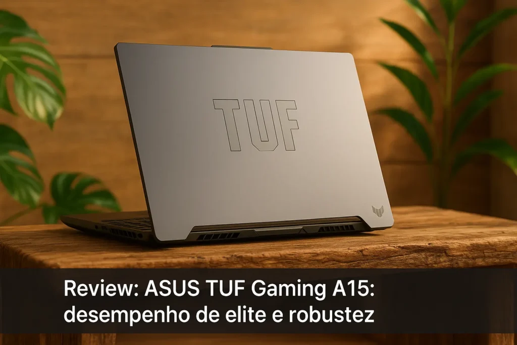 ASUS TUF Gaming A15: desempenho de elite e robustez