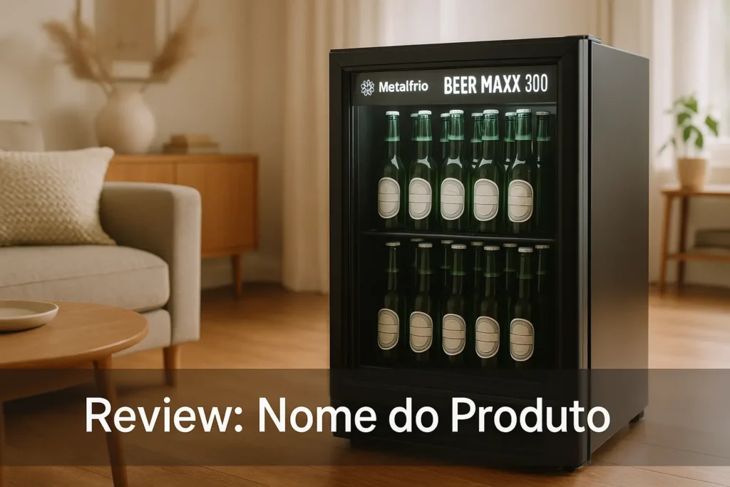 Cervejeira Metalfrio Beer Maxx 300: ideal para festas e eventos